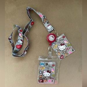 NWT. Sanrio Hello Kitty Lanyard.